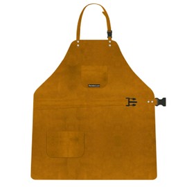 UJ Ramelson Co 3 Pocket Suede Leather Woodcarvers Woodworkers Chasers Gunsmith Woodcarvers Bladesmith Forging Apron