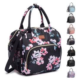 MCBD Lunch bags Insulated Lunch Box for Women,3 Carrying Way Large Tote Bag,Leakproof Reusable Cooler Backpack with Adjustable Shoulder Strap for Office Picnic Beach