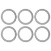 6 Pack Blender Gasket O Ring Rubber Seal Replacement compatible