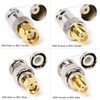 Hyber&Cara SMA to BNC Antenna Adapter for Handheld Ham Radio