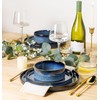 TheTerra Ceramic Dinnerware Sets for 6, 18 Pieces Porcelain Lightweight