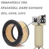 2 Packs Air Compressor Air Intake Filter Elements Compatible for