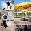 Maitys 8 Pieces Silicone Umbrella Hole Ring Plug and Cap