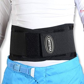ORTEMA Lumbo-X Low Size XL - Breathable Kidney Belt - Individually Adjustable and Perfect Fit - Maximum Freedom of Movement - High Protection Effect