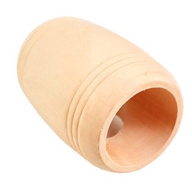 ANCLLO Natural Wood Hamster Tunnel for Syrian Hamsters, Mice, Rats or Other Small Animals