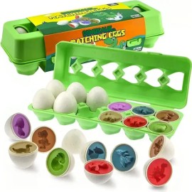 Juego Clasificador Infantil Dinosaurios KS Montessori 2-4 Años                                                                                        
