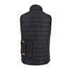 DEWALT Womens Standard Lightweight Puffer Heated Vest Kit Black Small