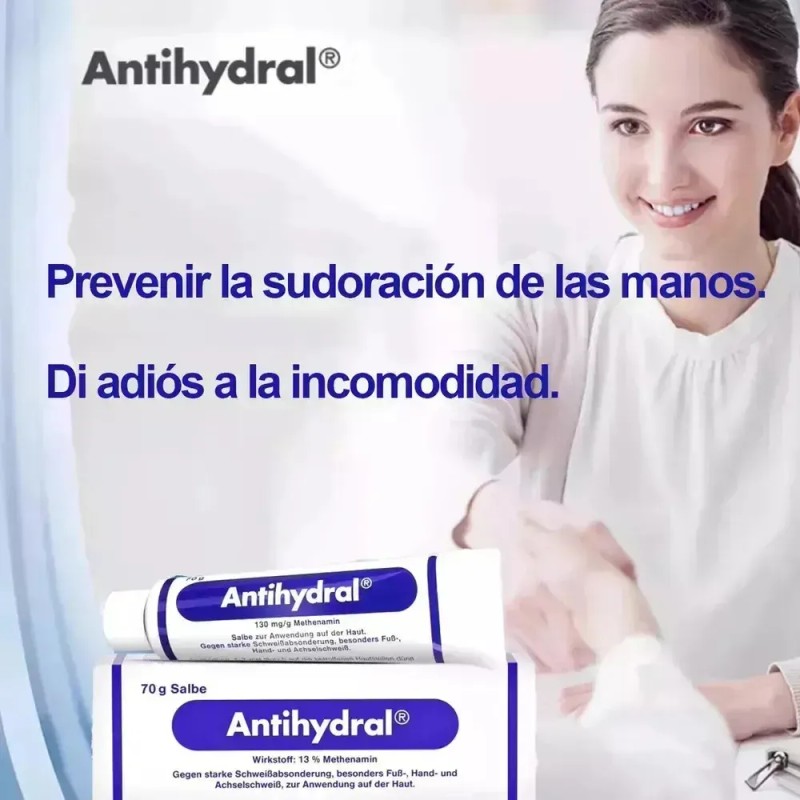 Crema De 70 G Para Dedos, Pies Y Axilas Sudorosos