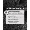 2 Pairs Mens Mid-Calf WOOL Socks, PREMIUM MERINO WOOL, Vitsocks