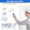 30PCS Paint Roller Kit with Extension Pole-2 to 4 FT,Wall