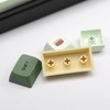 BGKYPRO Matcha Theme Keycaps-Thermal Sublimation PBT Keycap Set,English Font, for