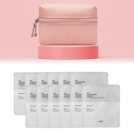 IOPE Hera Dare to Bear Pouch + IOPE Bio Conditioning Essence Hydro Enhancing Mask 12 Piece Set / 헤라 데어투베어 파우치+아이오페 바이오 컨디셔닝 에센스 하이드로 인핸싱 마스크 12매 세트