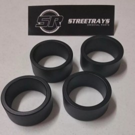 StreetRays [Originals] [SR] Kawasaki Brute Force 300 /650 /750 ATV Complete 2.5" Lift Spacer Kit BLACK