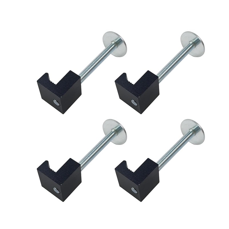 Truck Tool Box Mounting Kit Aluminum Alloy J Hooks Pickup