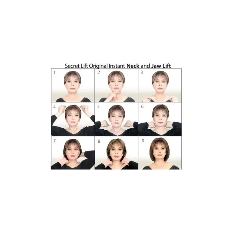 Parche De Estiramiento Facial En Forma De V Transpirable F