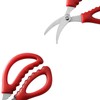 FRUTA 3 Pieces Seafood Scissors Lobster Scissors Multifunctional Stainless Steel