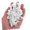 Gadpiparty 100pcs Rotatable Earphone Cable Clips Loss Headphone Cord Holders
