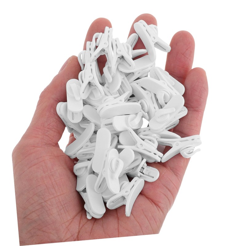 Gadpiparty 100pcs Rotatable Earphone Cable Clips Loss Headphone Cord Holders
