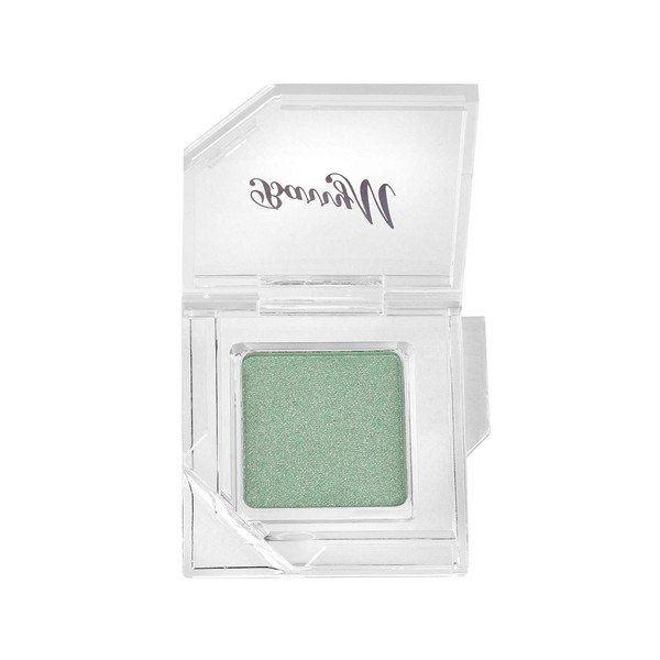 Barry M Cosmetics Clickable Single Pastel Green Shimmer Eyeshadow Palette, Pastel Green, Secret Garden