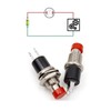 Switian Pack of 10 Mini Push Button SPST Momentary Switch