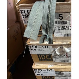 IDEAL Military Spec Zippers #5 Black, Coyote 498, Foliage Green Assorted Size - Foliage Green, 24