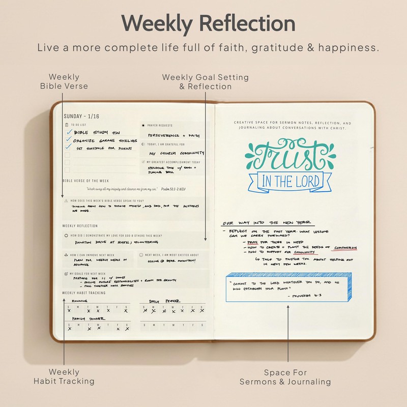 2026 Christian Planner & Prayer Journal | Strengthen Your Relationship