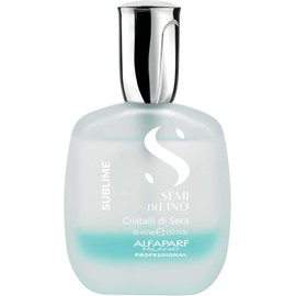 Alfaparf Milano Semi Di Lino Sublime Cristalli Di Seta Finishing Smoothing Serum for Fine Hair - Provides Shine and Protection - Professional Salon Quality - 1.52 fl. oz.
