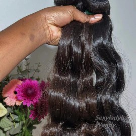 Raw Vietnamese Burmese Curly Hair Unprocessed Natural Straight Wavy Hair Vendors Vietnamese Cuticle Aligned Raw Human Hairstyle: Kinky Curl, color: Black, Stretched Length: 12 inches