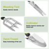 DEWINNER Garden Tools Set, 3pcs Stainless Steel Gardening Tools Kits