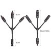 Cleqee Y Zweig Solar Connector Solar Panel Parallel Adapter 1