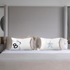 Exqcom Chinoiserie Trendy Lucky 8 Ball Star Pillow Covers 12x20