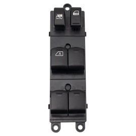 TRQ Front Left Power Window Switch Drivers Side Compatible with 2010-2012 Subaru Legacy Outback