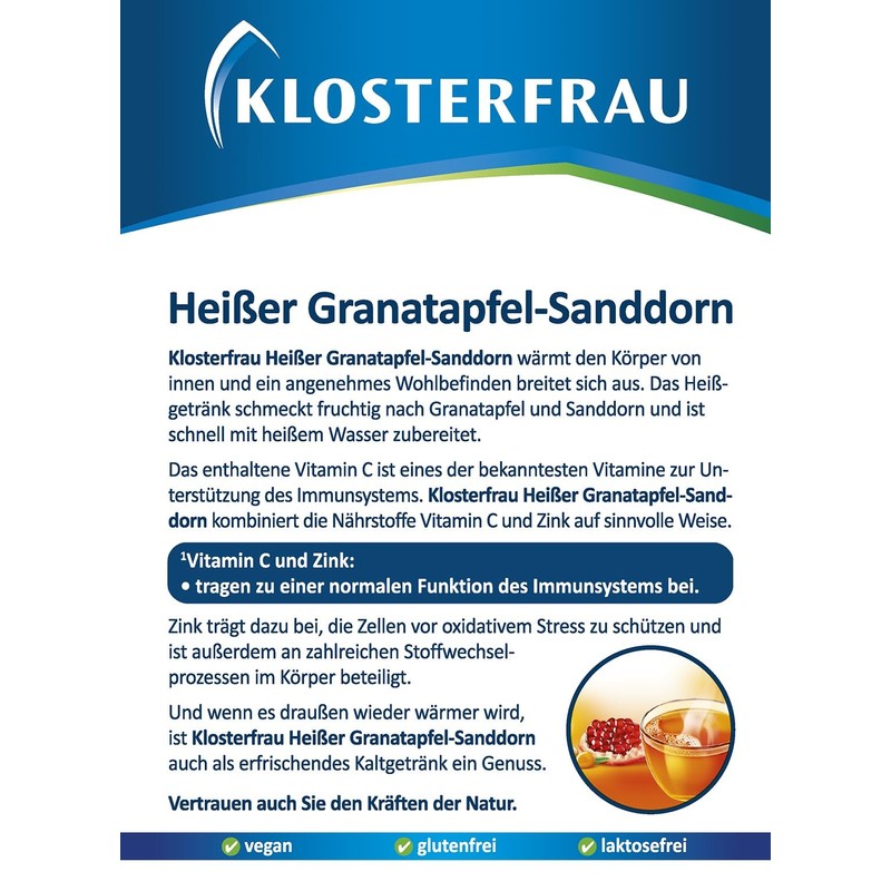 Klosterfrau Hot Pomegranate Sea Buckthorn Pack of 10