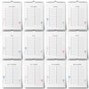 Birthday Calendar Year Independent (French) – Perpetual Calendar Undated for