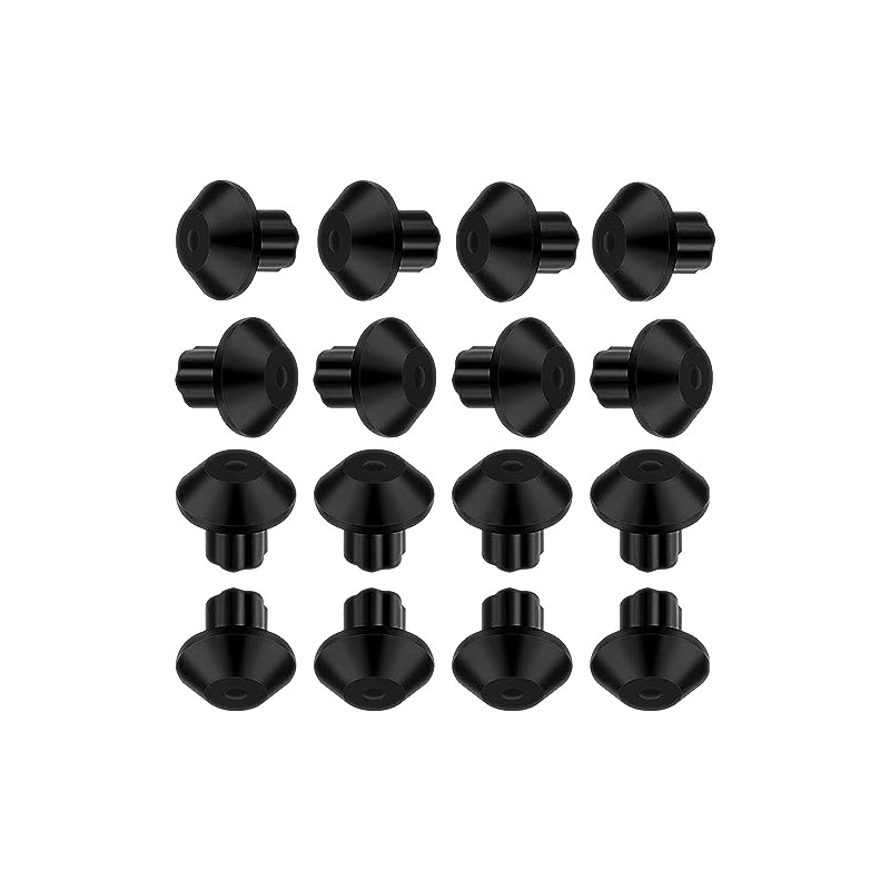 KEWEOTUGO (16 PCS) PD040035 WB2K101 Range Burner Grate Rubber Feet