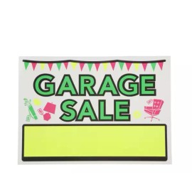 Everbilt 10 in. x 14 in. Vinyl Garage Sale Sign