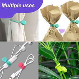 5 Pieces Magnetic Fabric Clips for Cross Stitch Needle Minder Holder Keeper Silicone