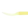 Okabe Western Tableware, Gentle Spoon on Mouth, Small, Yellow KU-01Y