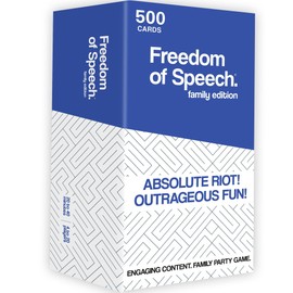 QUOKKA Freedom of Speech. Family Edition - Guess The Word | Easy to Play - Card Family Board Game for Kids and Adults | Fast-Paced