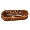 Imitation Rattan Bread Basket Multipurpose Woven Rattan Storage Tray Kitchen
