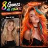 Cera Para Pintar Cabello, Tinte Temporal Para Cabello (Naranja)