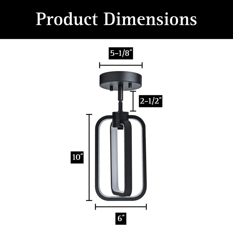 Ultralux Jaiya Integrated LED Mini Pendant Light - Adjustable Height,