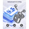 KTGEE - Auriculares inalámbricos Bluetooth 5.3, 40 horas de reproducción
