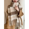Wander Agio Winter Women Warm Scarf Long Shawl Large Scarves