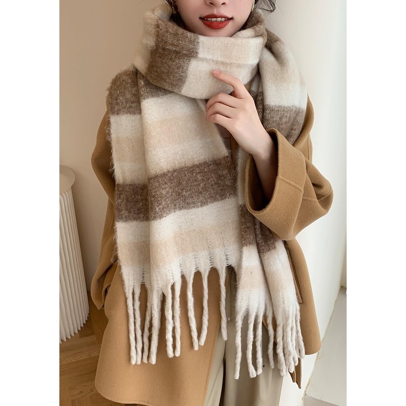 Wander Agio Winter Women Warm Scarf Long Shawl Large Scarves