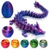 Claofoc 3D Printed Dragon Egg Mysterious Dragon Eggs with Dragon