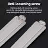 LNQ LUNIQI Aquatic Weed Cutter Stainless Steel Folding Weed Razor