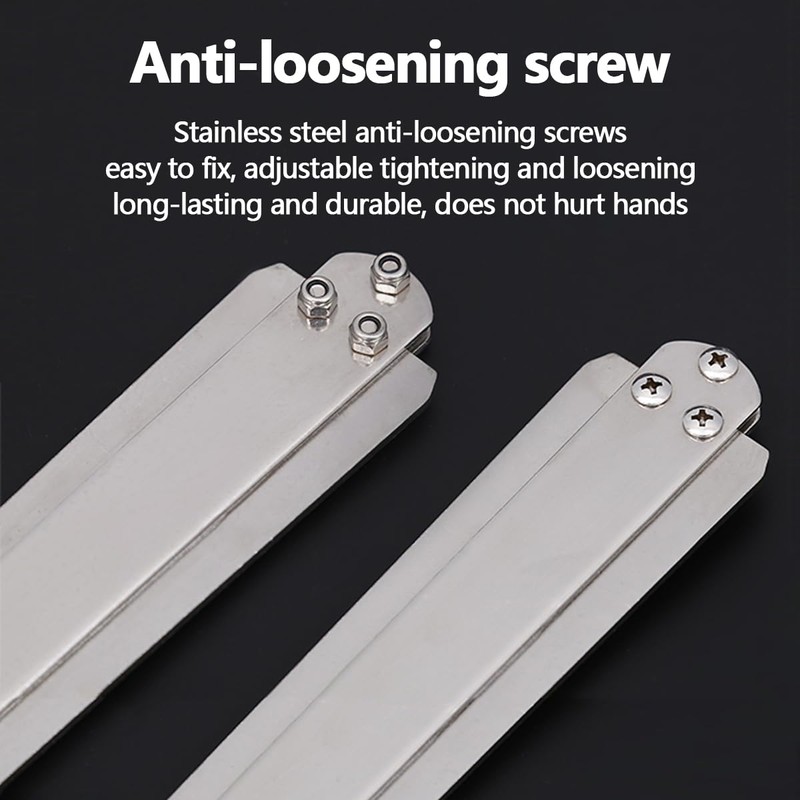 LNQ LUNIQI Aquatic Weed Cutter Stainless Steel Folding Weed Razor