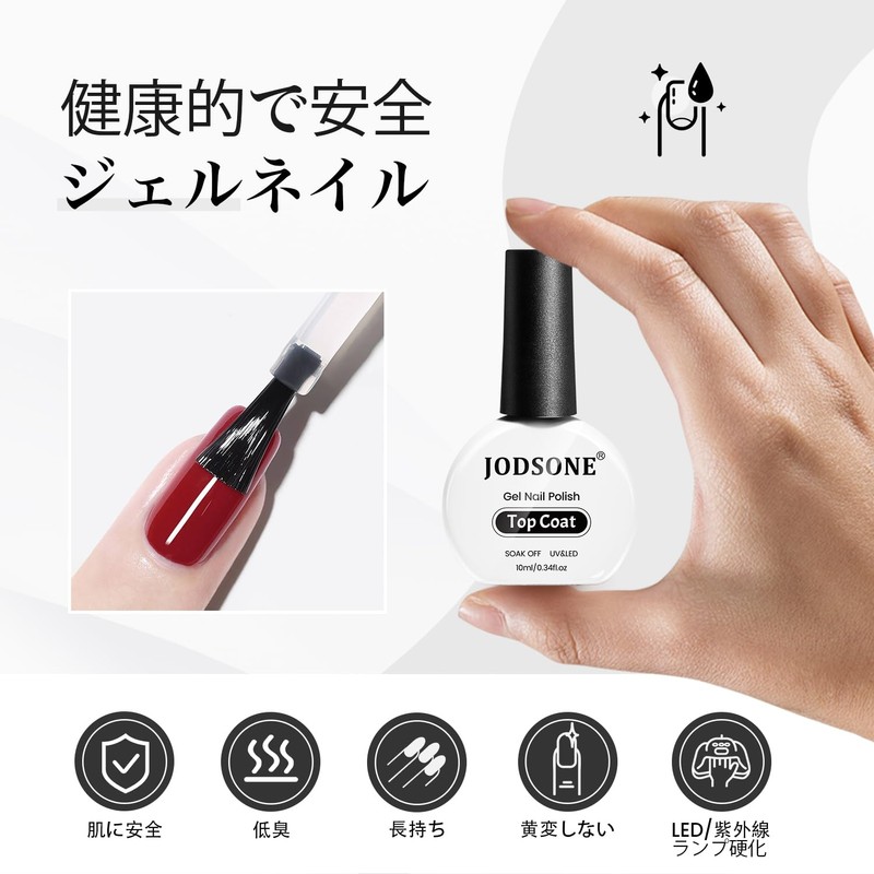 JODSONE Topcoat, 0.3 fl oz (10 ml)