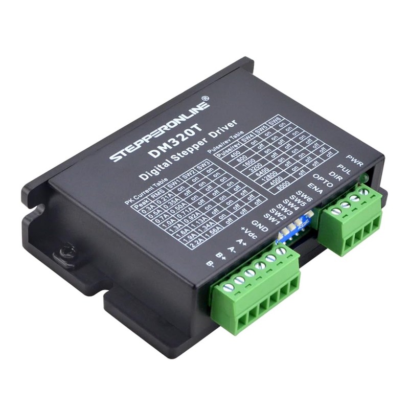 STEPPERONLINE Digital Stepper Motor Driver 0.3-2.2A 10-30VDC Stepper Motor Driver